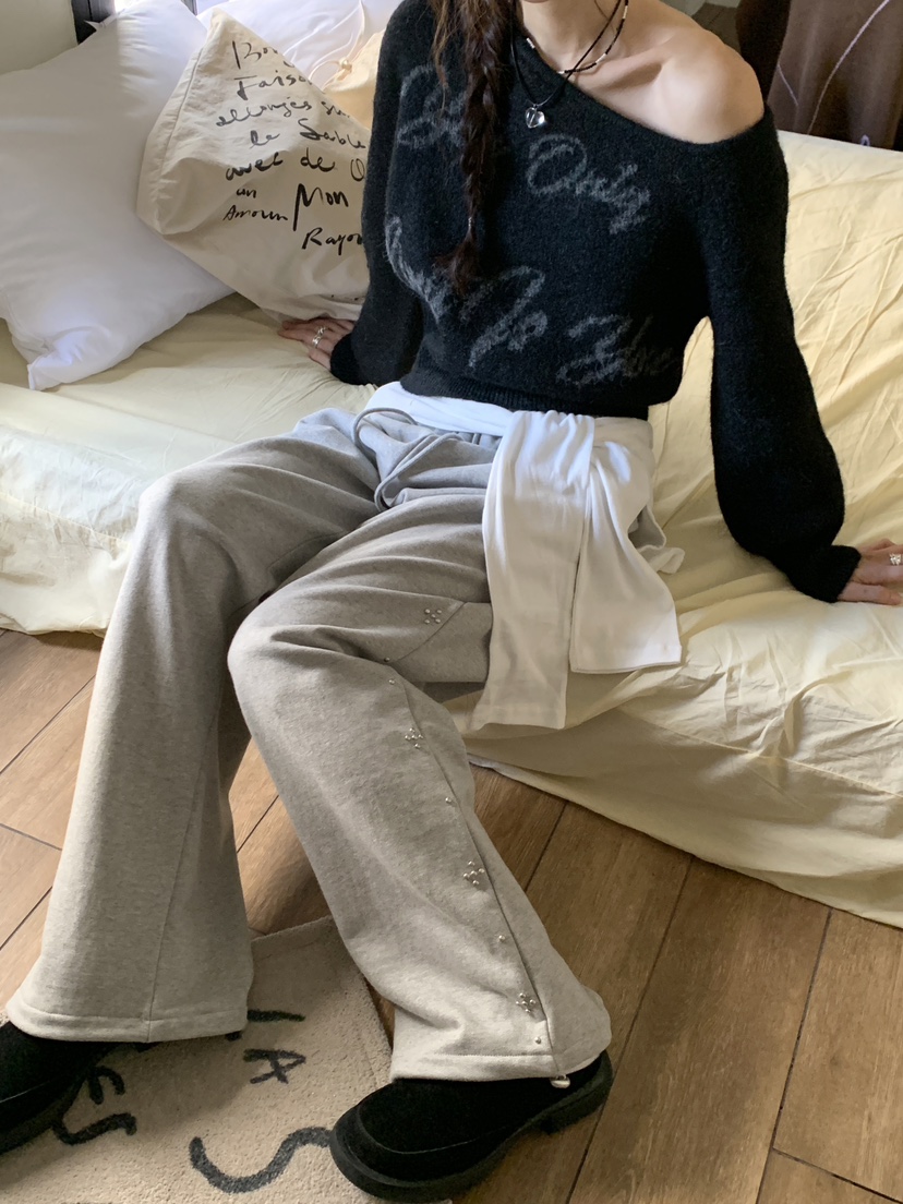 MORE THAN-P東大門㊣代購女裝新款25秋冬時尚休閑熱賣休閑褲MORE THAN休閑褲