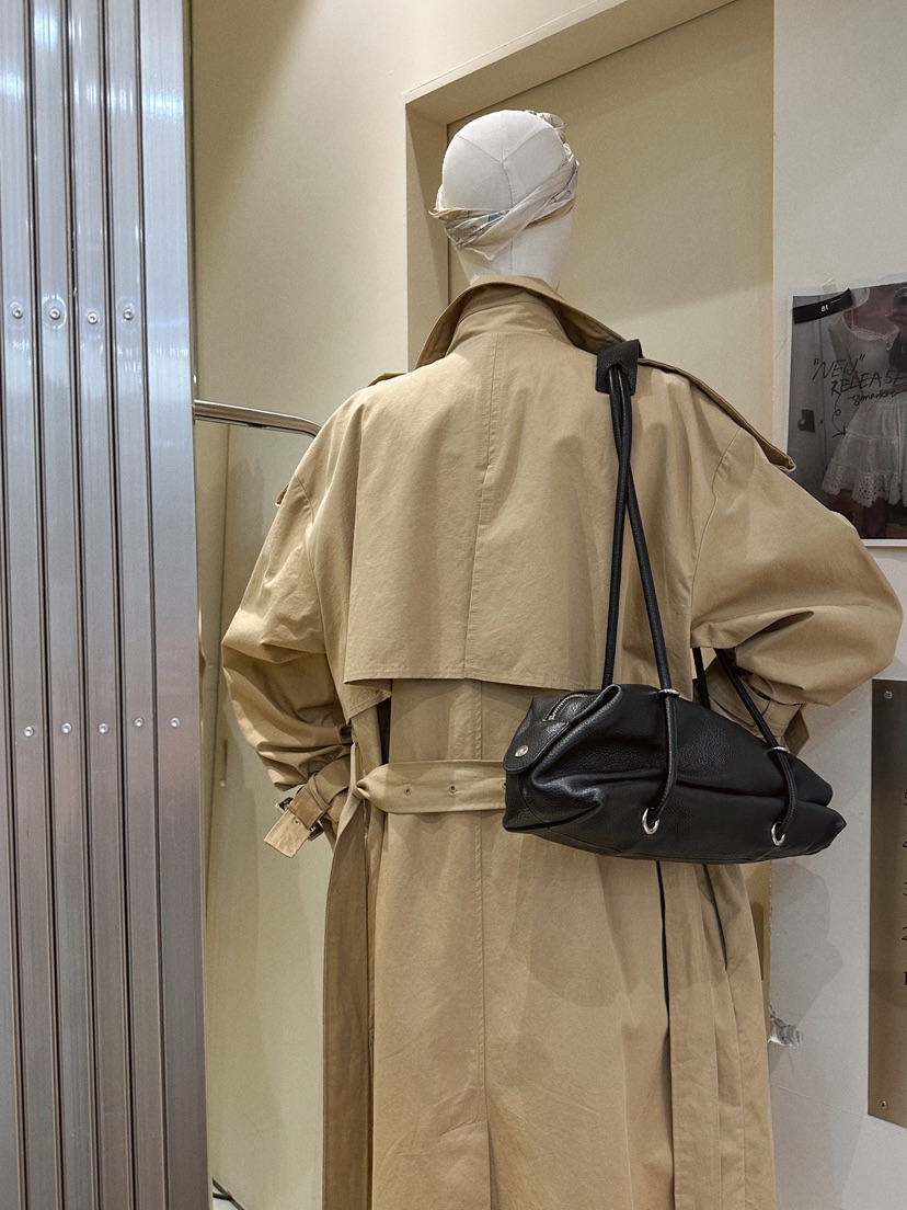 81 MARKET-L東大門㊣直郵女士新款25秋冬休閑長款風衣含腰帶81 MARKET-L長款風衣
