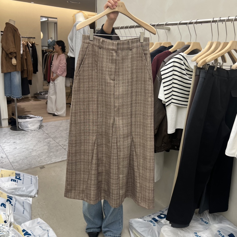 MURR東大門㊣直郵女裝新品25秋冬熱賣人氣推薦半身裙中短裙MURR半身裙/中短裙圖色3