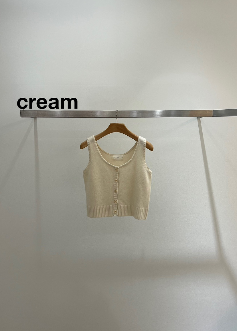 ONESTASTE東大門㊣代購女士新品休閑真品職業時尚25秋冬吊帶背心TASTE/ONESTASTE吊帶/背心圖色1奶油色