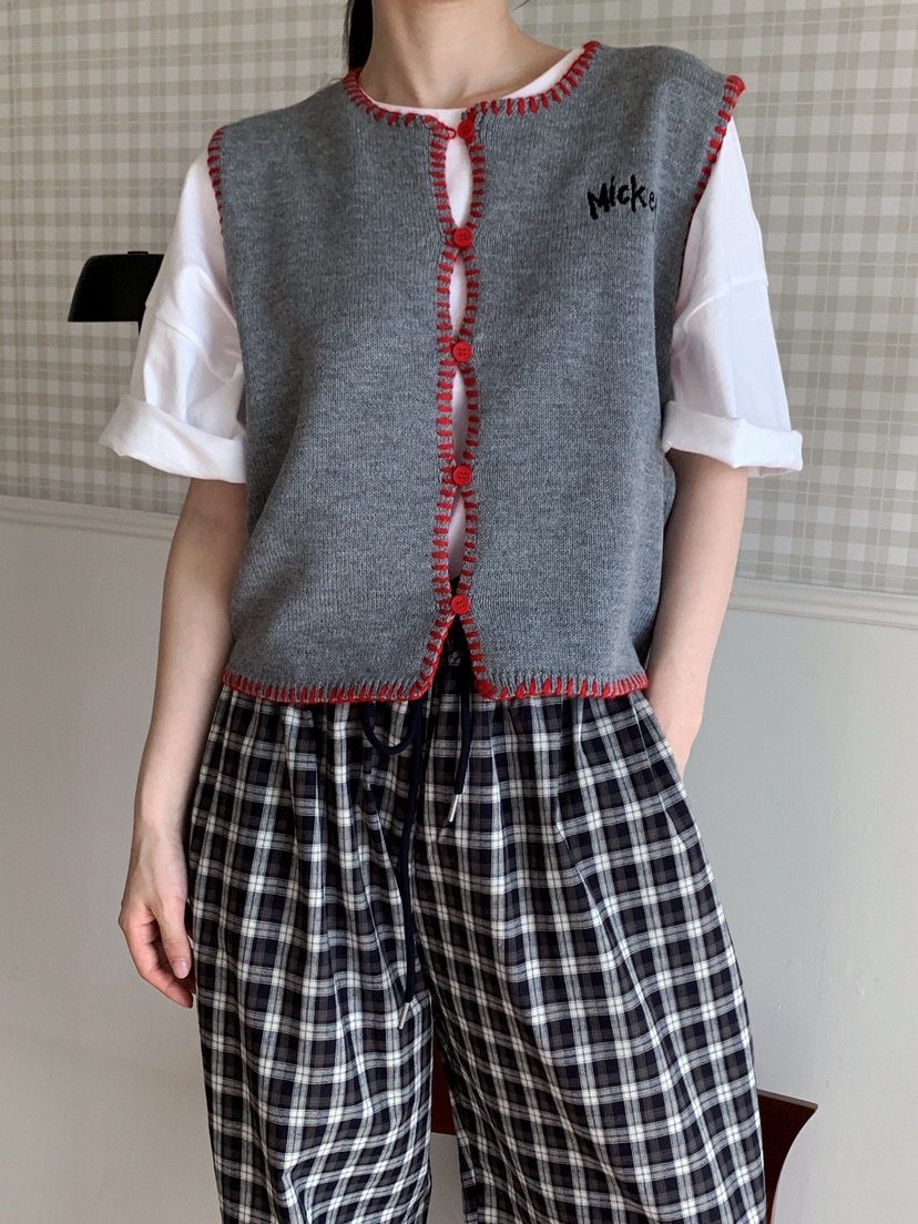 JKICHI東大門㊣代購女士新款真品推薦休閑時尚馬甲不含內搭JKICHI馬甲圖色2