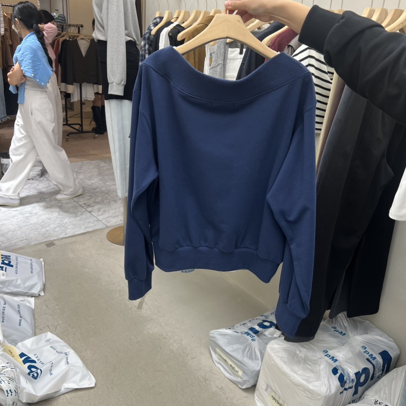 MURR韓國直郵㊣女裝新款職業25秋冬真品熱賣推薦休閑人氣衛衣MURR衛衣
