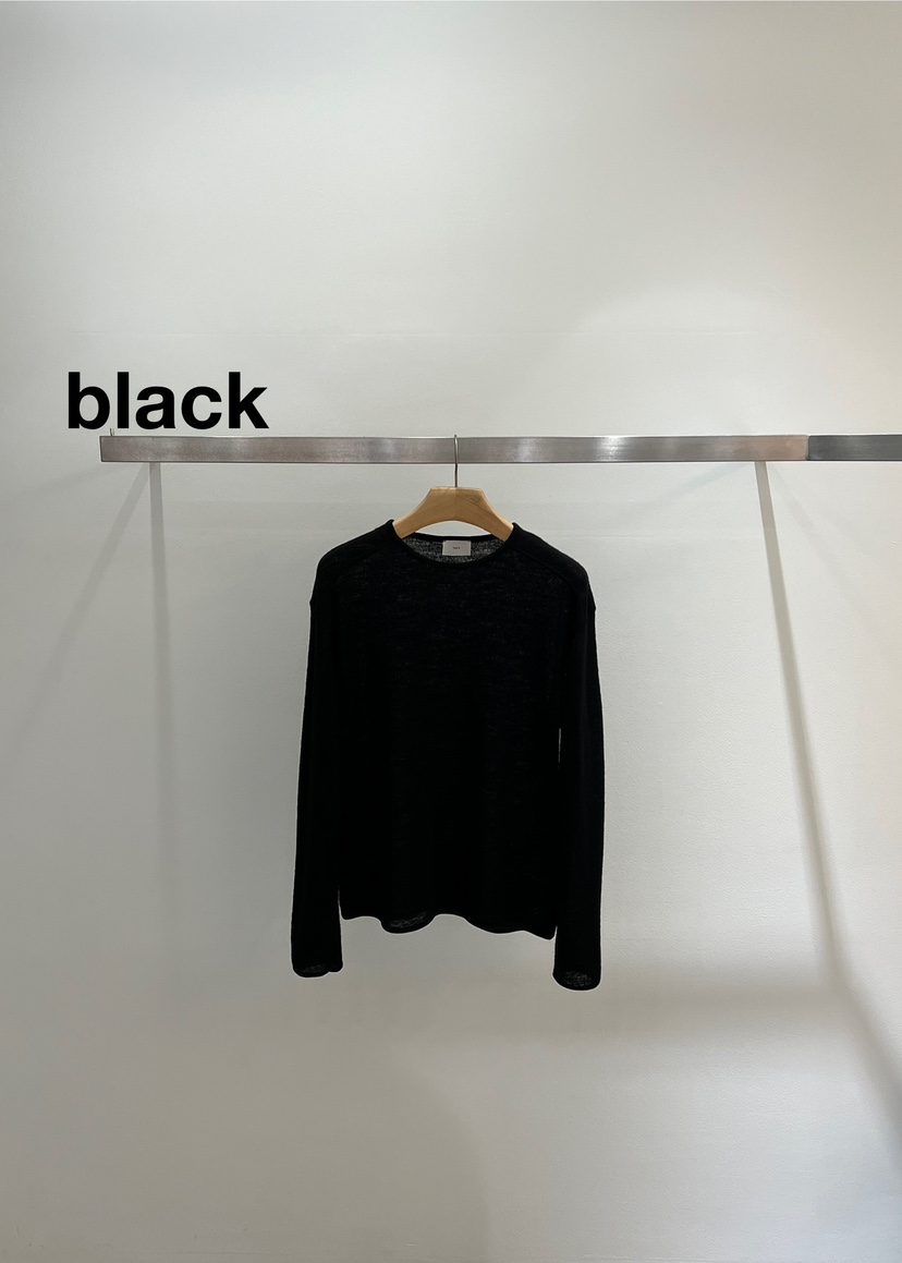 ONESTASTE東大門㊣代購女士新品時尚25秋冬真品長袖T恤羊毛TASTE/ONESTASTE長袖T恤圖色3黑色