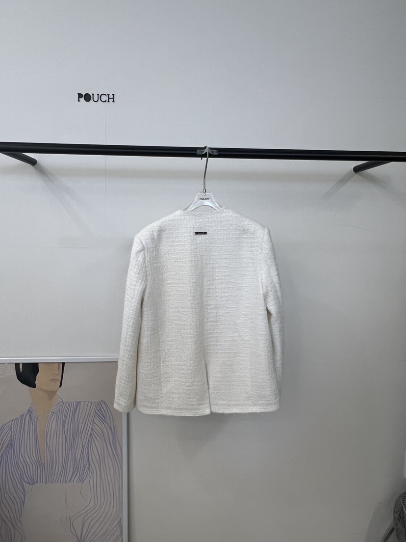 POUCH東大門㊣直郵女裝新品時尚25秋冬推薦人氣休閑熱賣夾克POUCH夾克
