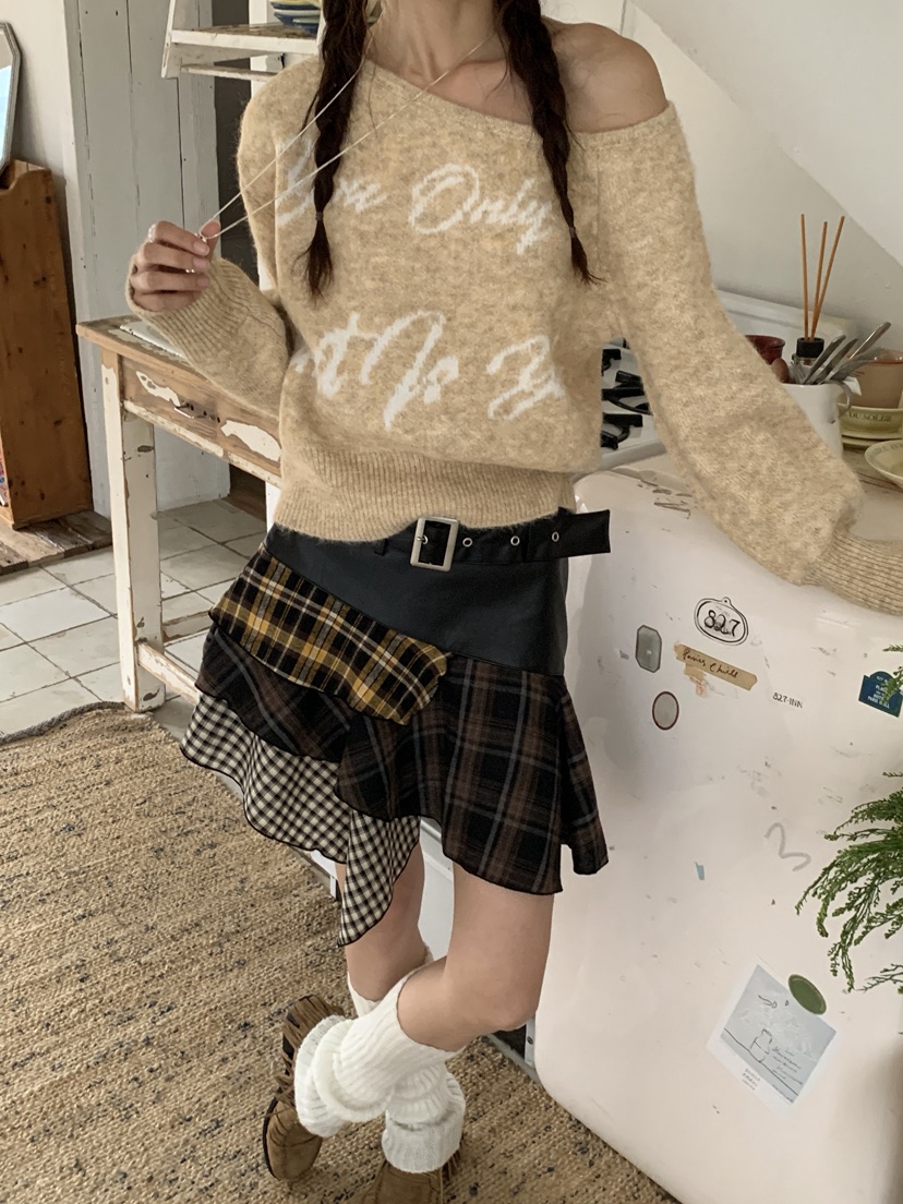 MORE THAN-P韓國直郵㊣女裝新品推薦真品25秋冬時尚職業毛衣MORE THAN毛衣