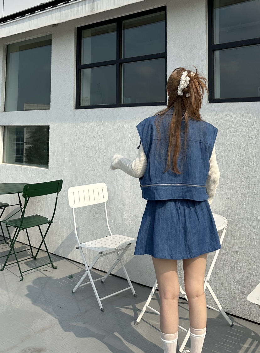 81 MARKET-L東大門㊣實拍女裝新款休閑職業25秋冬時尚馬甲81 MARKET-L馬甲