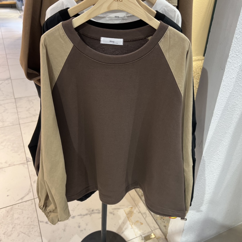KIRA-Q東大門㊣直郵女裝新款推薦25秋冬熱賣職業時尚人氣衛衣KIRA-Q衛衣圖色2