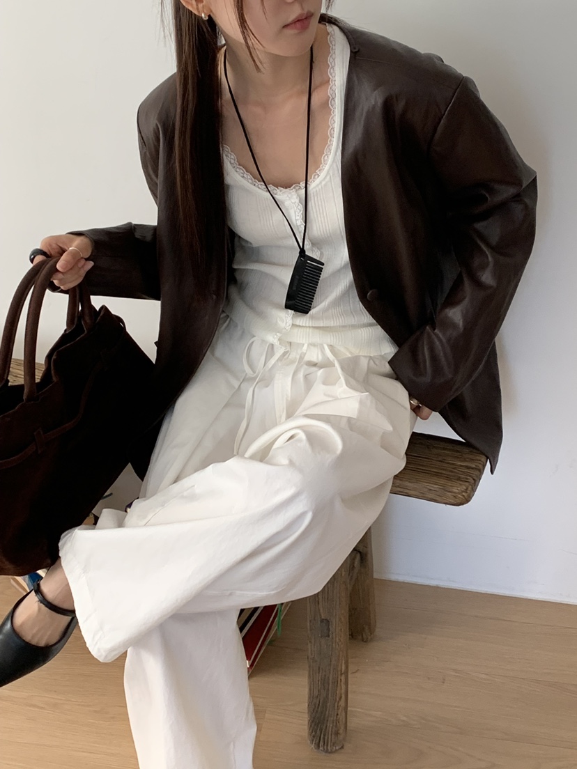 RIVER RAIN東大門㊣實拍女士新品時尚熱賣推薦休閑夾克皮革RIVER RAIN夾克