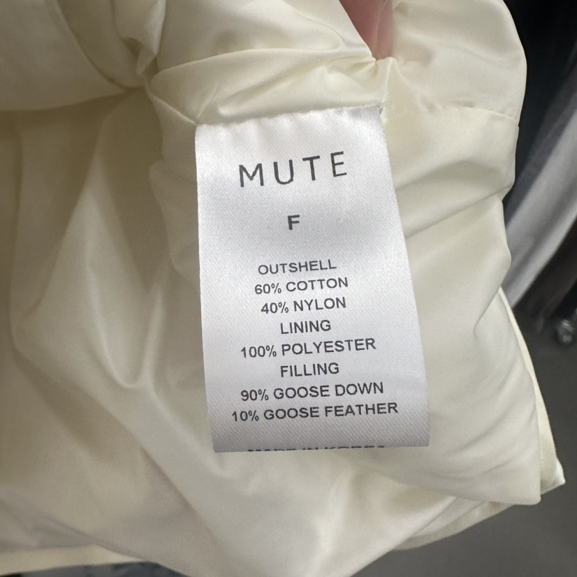 MUTE-P韓國直郵㊣女裝新款時尚推薦休閑真品25秋冬人氣馬甲MUTE馬甲