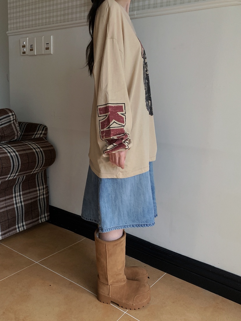 JKICHI東大門㊣直郵女裝新款時尚推薦人氣職業25秋冬長袖T恤JKICHI長袖T恤