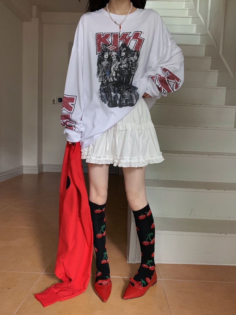 JKICHI東大門㊣直郵女裝新款時尚推薦人氣職業25秋冬長袖T恤JKICHI長袖T恤