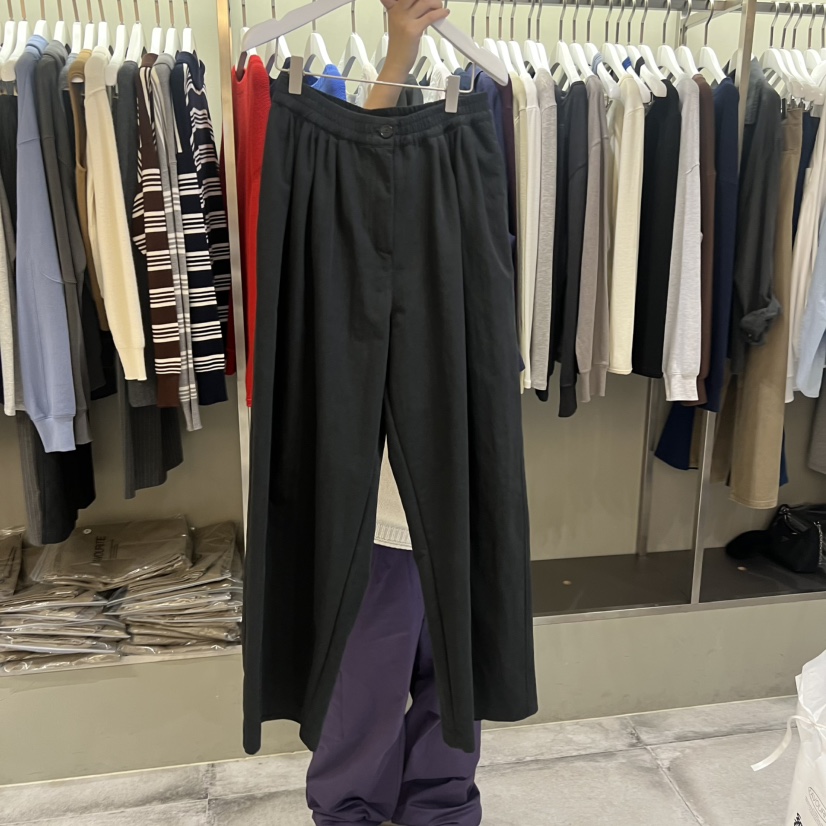 FAVE/FAVOURITE韓國直郵㊣女士新品職業25秋冬休閑休閑褲綁帶FAVOURITE休閑褲圖色1