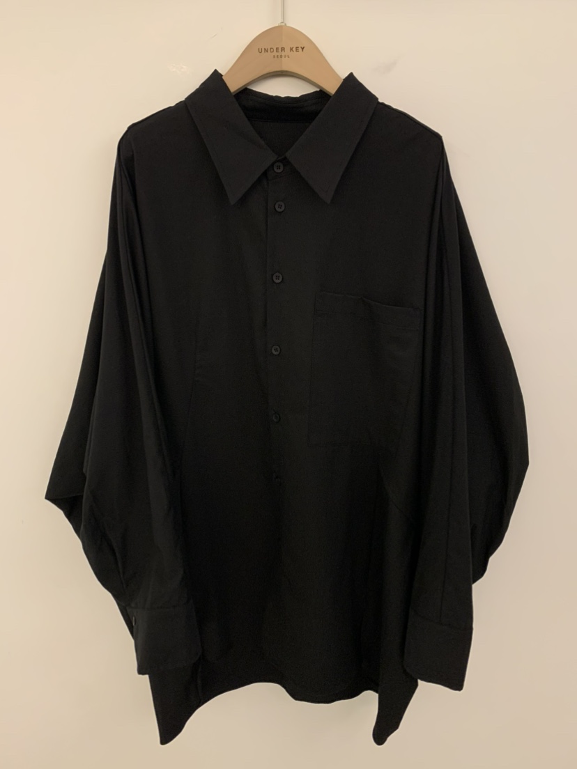 UNDER KEY東大門㊣直郵女士新品25秋冬時尚襯衫蕾絲衫寬松UNDER KEY襯衫/蕾絲衫圖色2