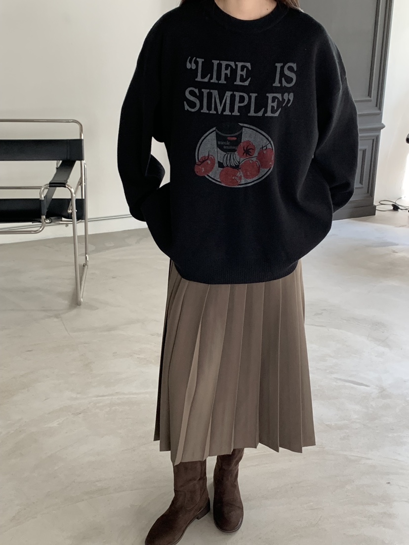 RIVER RAIN韓國代購㊣女士新品真品人氣熱賣推薦休閑針織衫RIVER RAIN針織衫