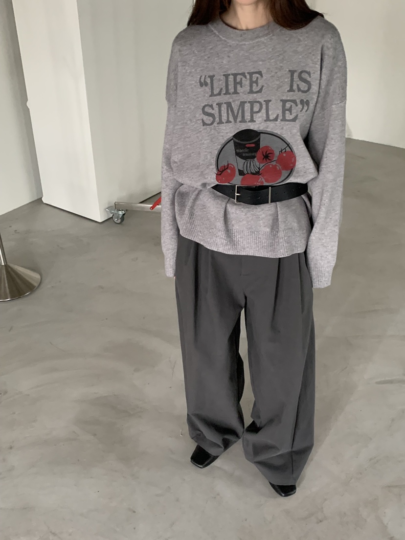 RIVER RAIN韓國代購㊣女士新品真品人氣熱賣推薦休閑針織衫RIVER RAIN針織衫