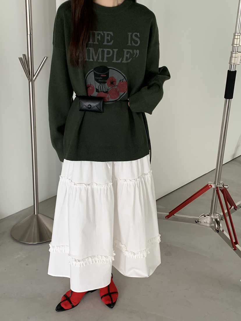RIVER RAIN韓國代購㊣女士新品真品人氣熱賣推薦休閑針織衫RIVER RAIN針織衫