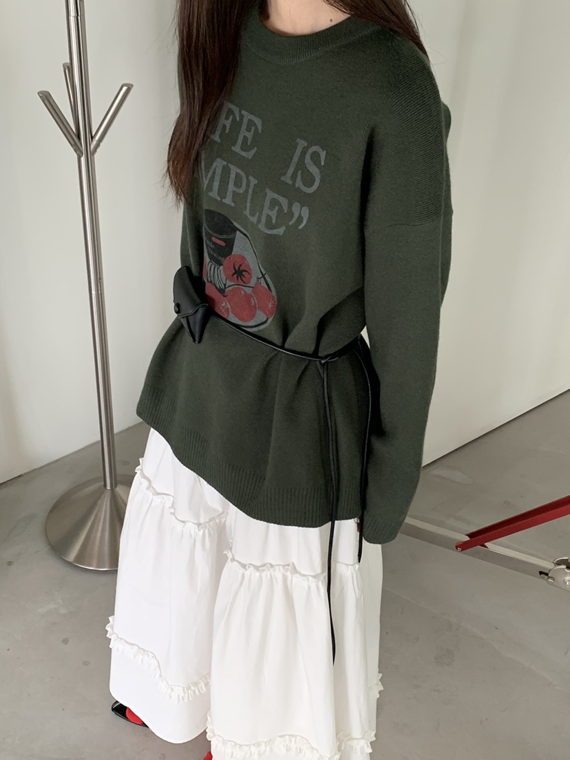 RIVER RAIN韓國代購㊣女士新品真品人氣熱賣推薦休閑針織衫RIVER RAIN針織衫