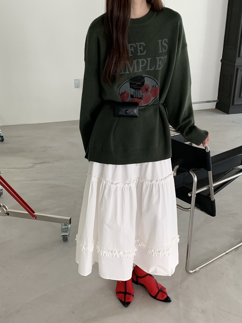 RIVER RAIN韓國代購㊣女士新品真品人氣熱賣推薦休閑針織衫RIVER RAIN針織衫