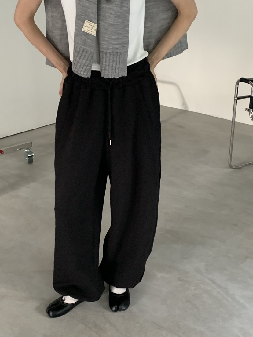 RIVER RAIN韓國代購㊣女裝新品真品熱賣25秋冬推薦時尚休閑褲RIVER RAIN休閑褲