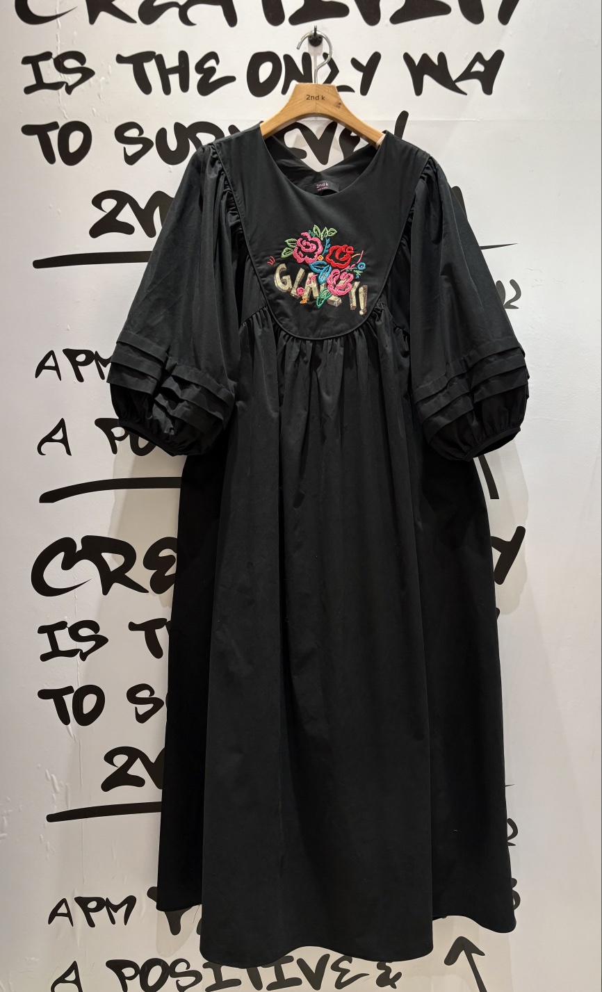 2ND K韓國直郵㊣女士新款推薦25秋冬職業真品熱賣連衣裙復古2ND K連衣裙圖色4