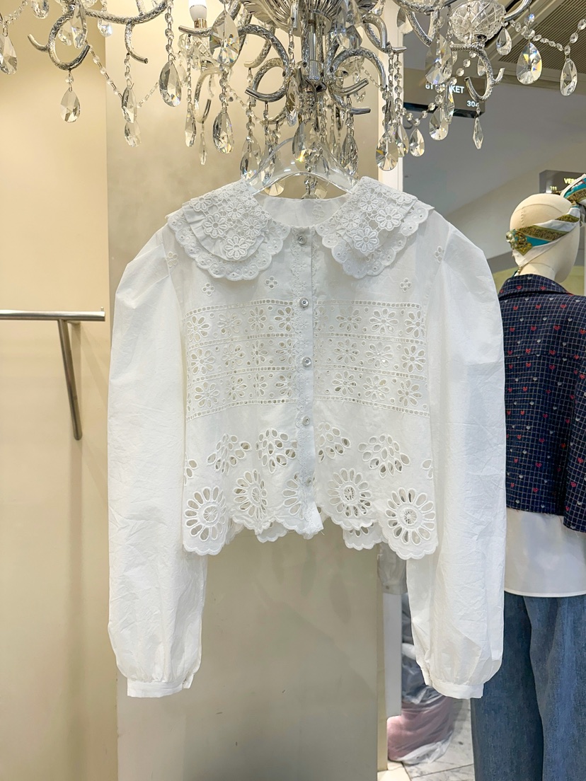 81 MARKET-L韓國代購㊣女士新品真品25秋冬熱賣襯衫蕾絲衫81 MARKET-L襯衫/蕾絲衫圖色1