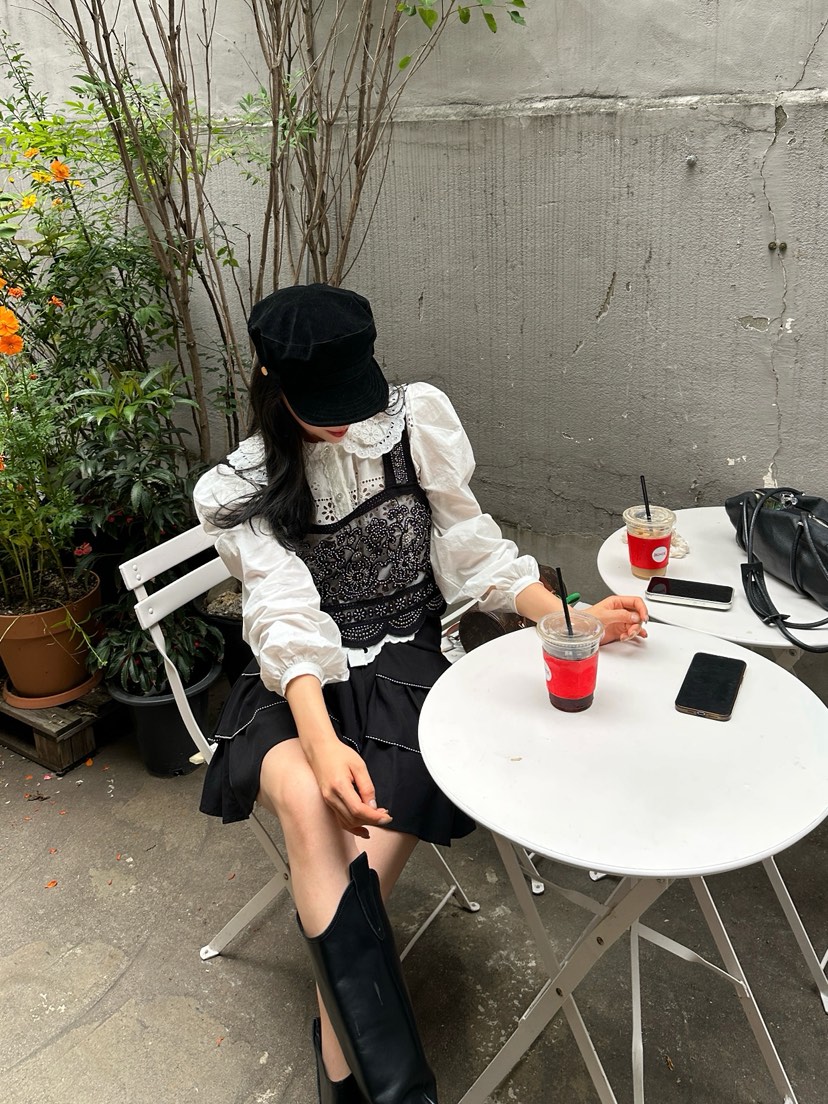 81 MARKET-L東大門㊣實拍女裝新品人氣職業休閑推薦吊帶背心81 MARKET-L吊帶/背心