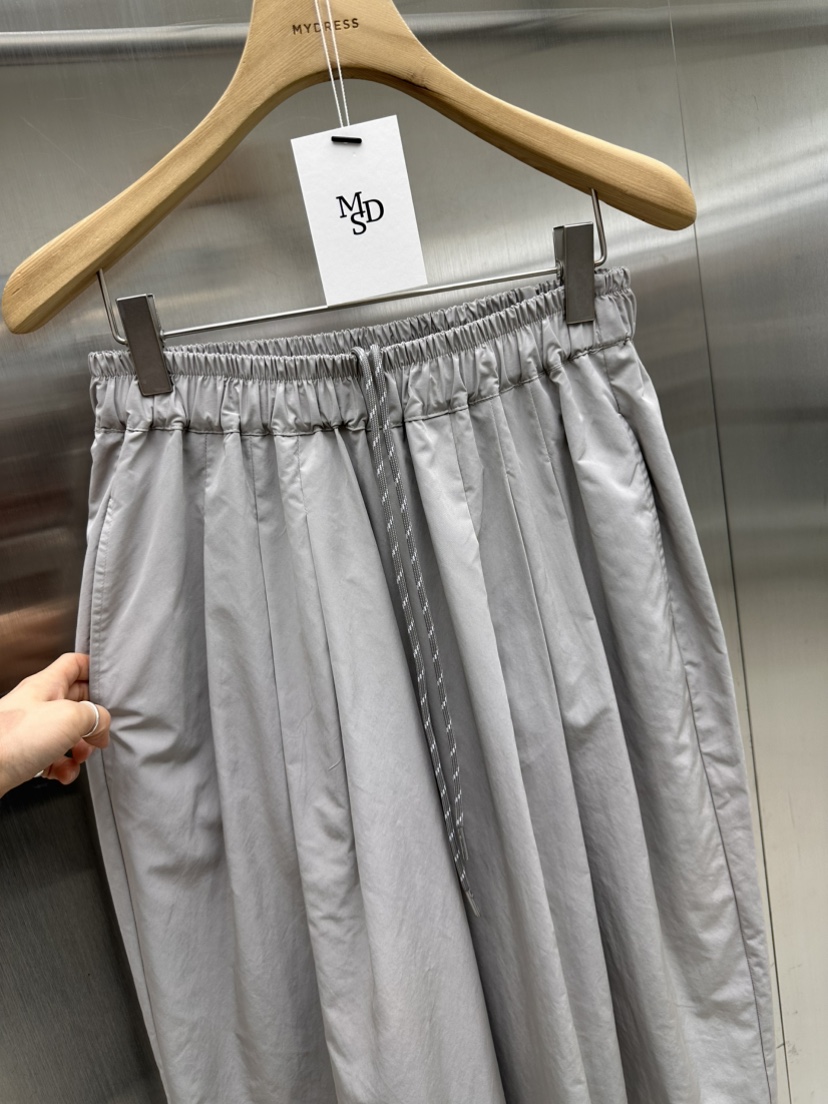 MYDRESS東大門㊣實拍女士新品職業熱賣人氣真品推薦休閑褲褶皺MYDRESS休閑褲