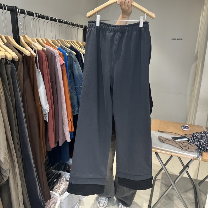PARIS MATCH韓國代購㊣女士新品真品25秋冬時尚職業休閑褲PARIS MATCH休閑褲