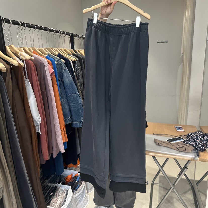PARIS MATCH韓國代購㊣女士新品真品25秋冬時尚職業休閑褲PARIS MATCH休閑褲圖色2