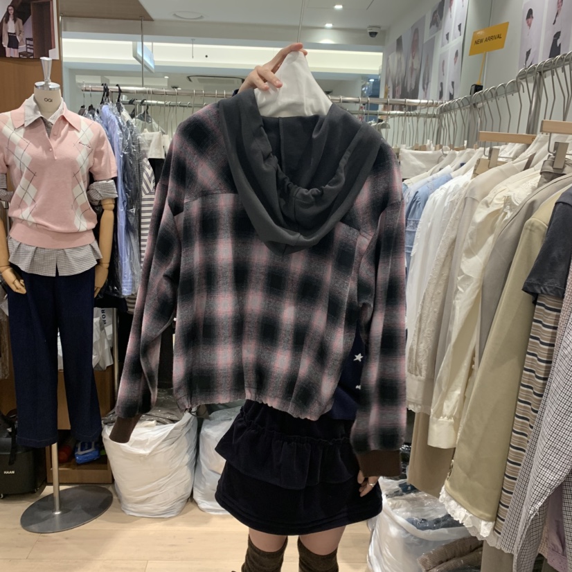 OGI東大門㊣直郵女士新品25秋冬休閑時尚職業推薦襯衫蕾絲衫FLat OGI襯衫/蕾絲衫
