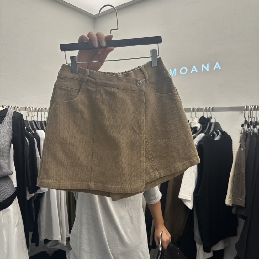 MOANA韓國代購㊣女裝新款推薦熱賣休閑職業人氣時尚真品裙褲MOANA裙褲圖色1