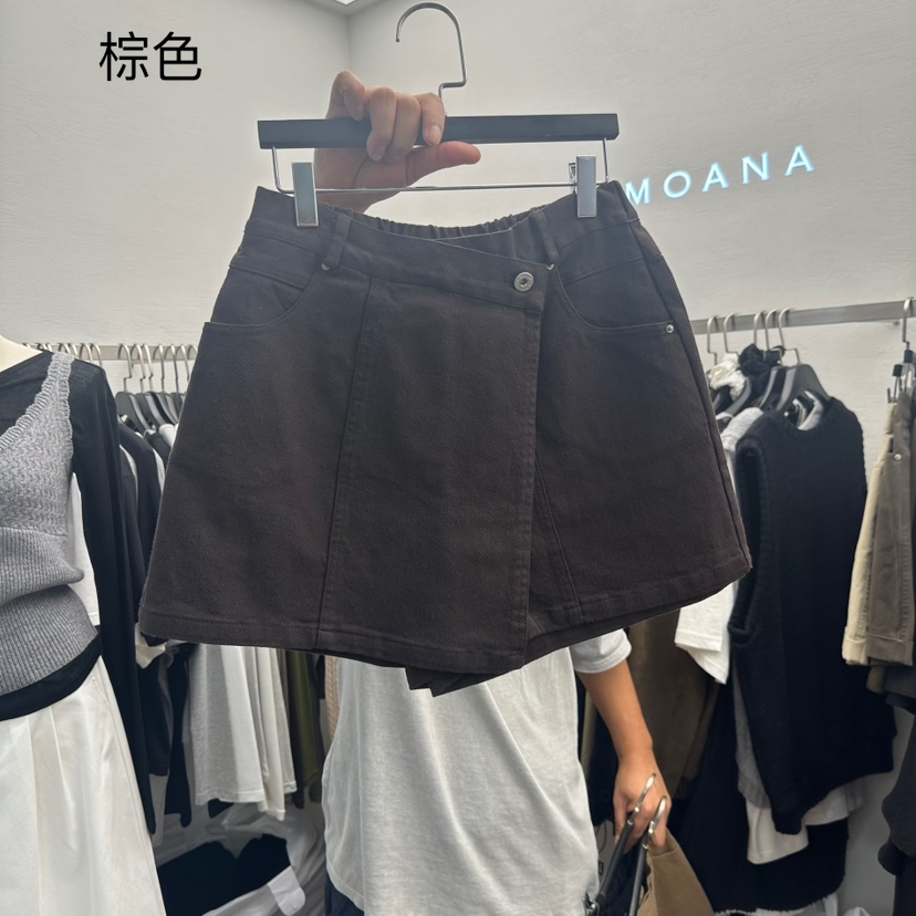 MOANA韓國代購㊣女裝新款推薦熱賣休閑職業人氣時尚真品裙褲MOANA裙褲圖色2