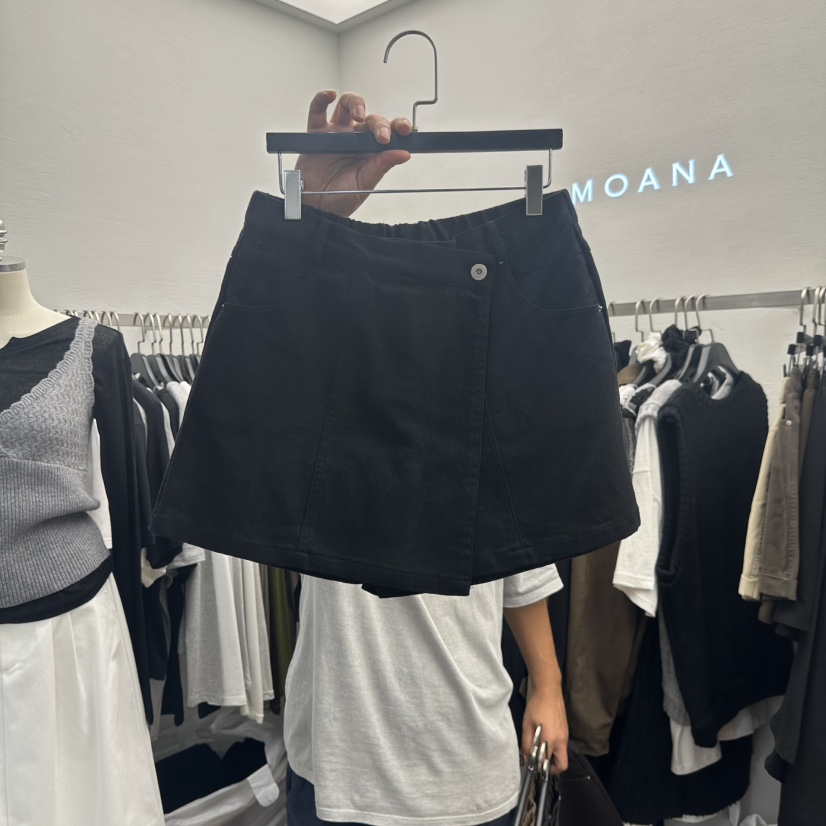 MOANA韓國代購㊣女裝新款推薦熱賣休閑職業人氣時尚真品裙褲MOANA裙褲圖色3