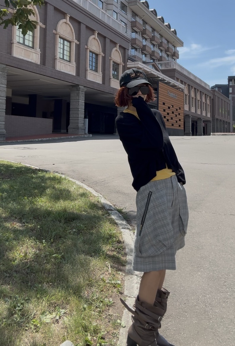 PARIS MATCH韓國直郵㊣女裝新款熱賣25秋冬真品推薦休閑短褲PARIS MATCH短褲