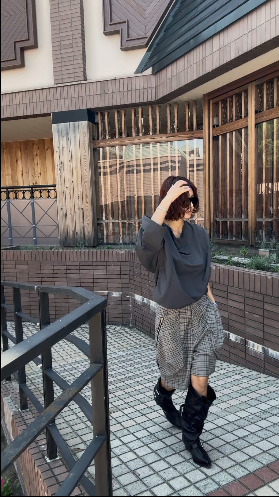 PARIS MATCH韓國直郵㊣女裝新款熱賣25秋冬真品推薦休閑短褲PARIS MATCH短褲