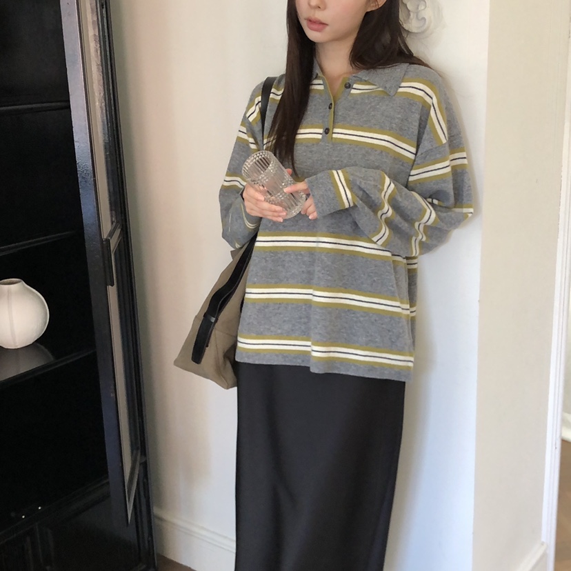 THE ABLE東大門㊣代購女裝新品休閑熱賣人氣25秋冬職業針織衫THE ABLE/TA針織衫
