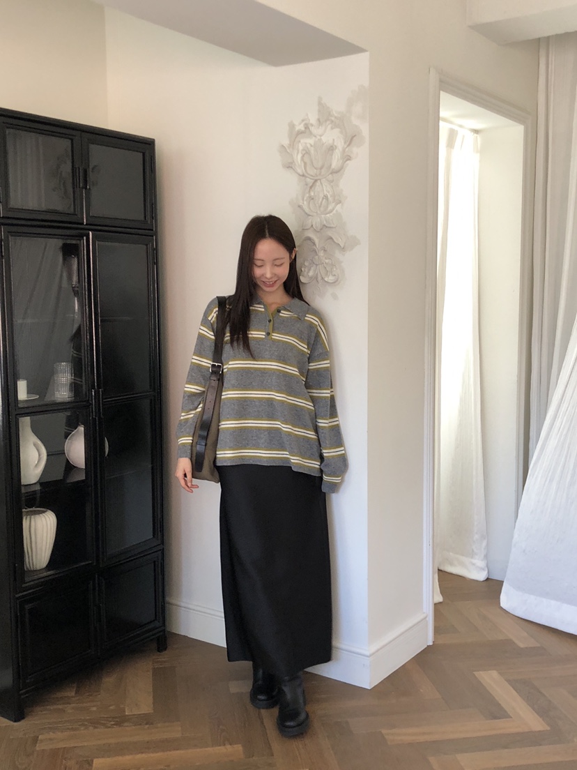 THE ABLE東大門㊣代購女裝新品休閑熱賣人氣25秋冬職業針織衫THE ABLE/TA針織衫