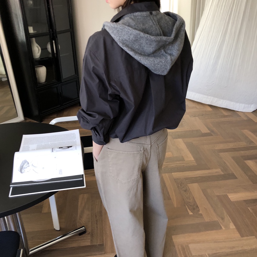 THE ABLE東大門㊣代購女裝新品真品熱賣25秋冬襯衫蕾絲衫可拆卸THE ABLE/TA襯衫/蕾絲衫