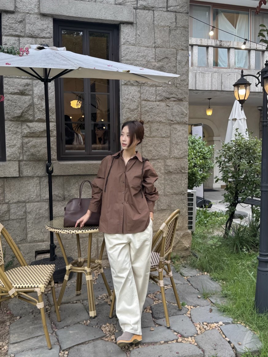 THE ABLE東大門㊣代購女裝新品真品熱賣25秋冬襯衫蕾絲衫可拆卸THE ABLE/TA襯衫/蕾絲衫