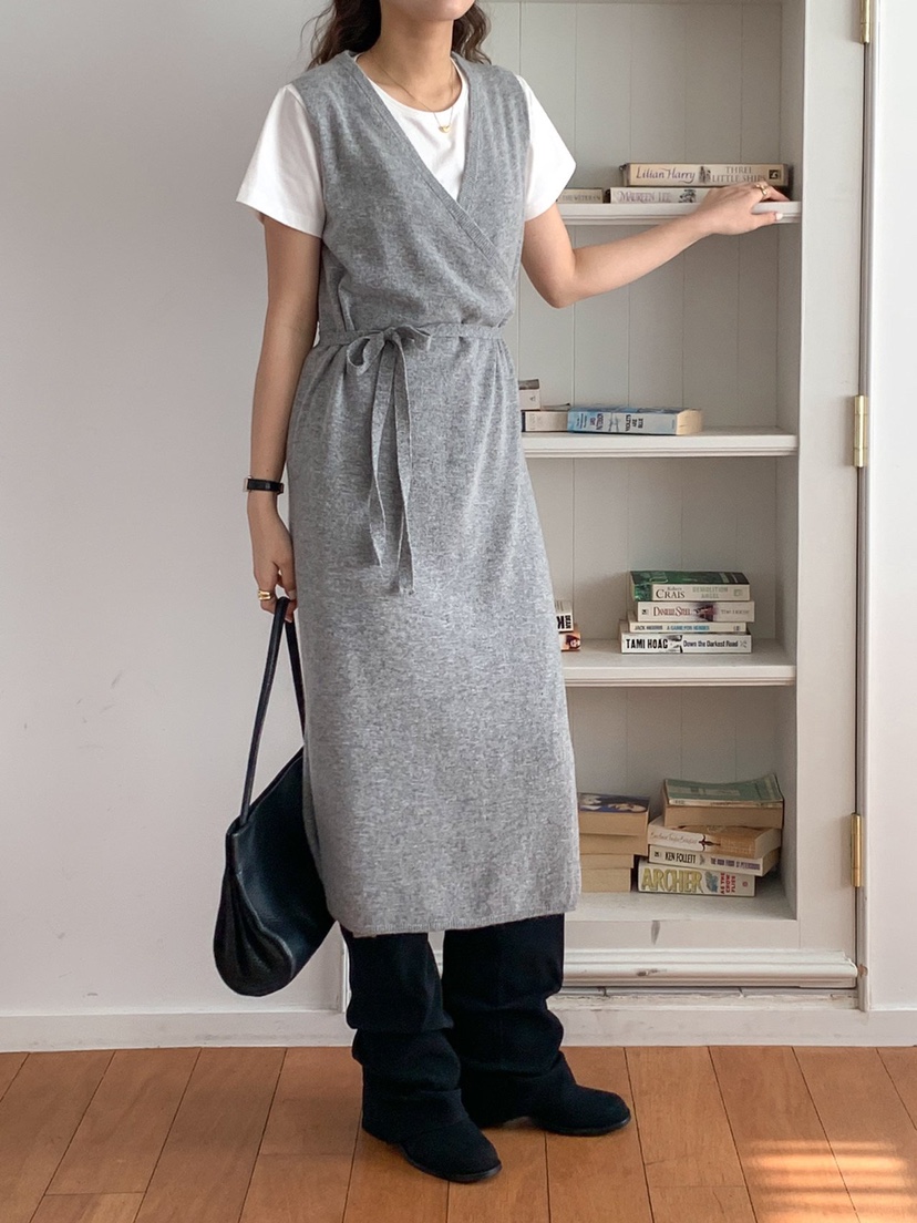 THE ABLE東大門㊣直郵女裝新品真品休閑人氣時尚連衣裙羊絨THE ABLE/TA連衣裙