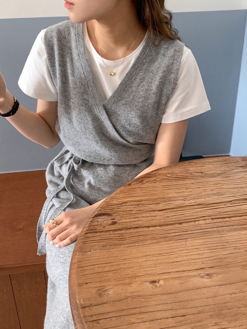THE ABLE東大門㊣直郵女裝新品真品休閑人氣時尚連衣裙羊絨THE ABLE/TA連衣裙