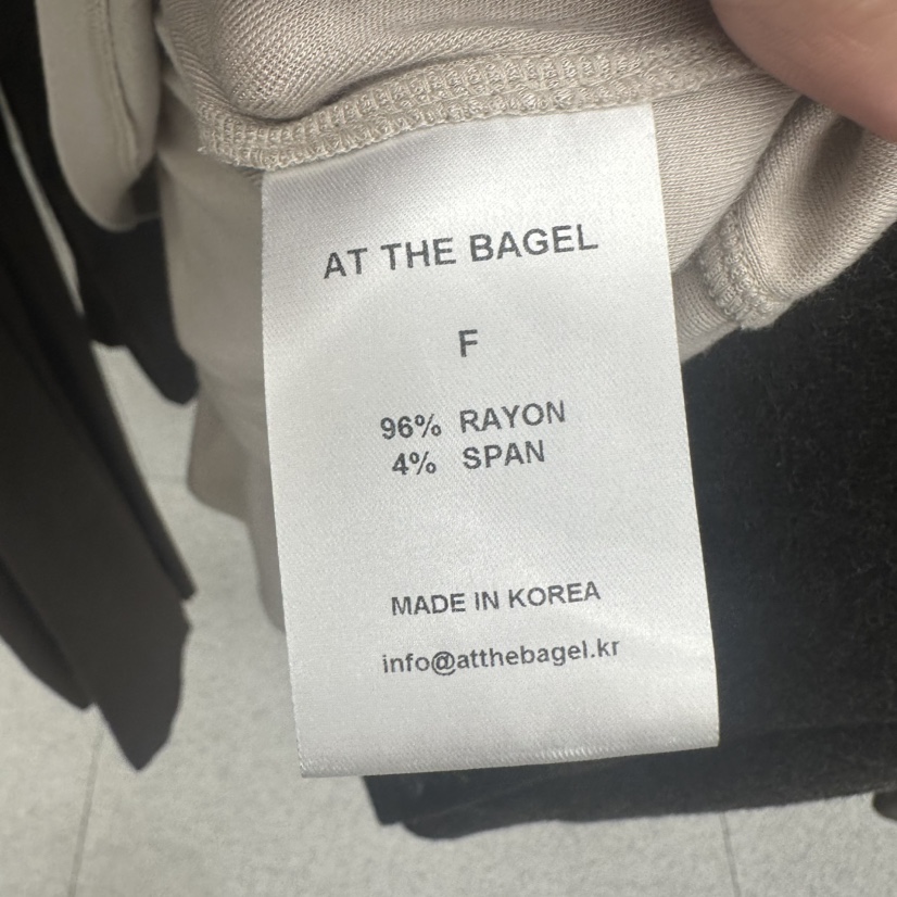 AT THE BAGEL東大門㊣代購女士新款人氣真品休閑熱賣長袖T恤AT THE BAGEL長袖T恤