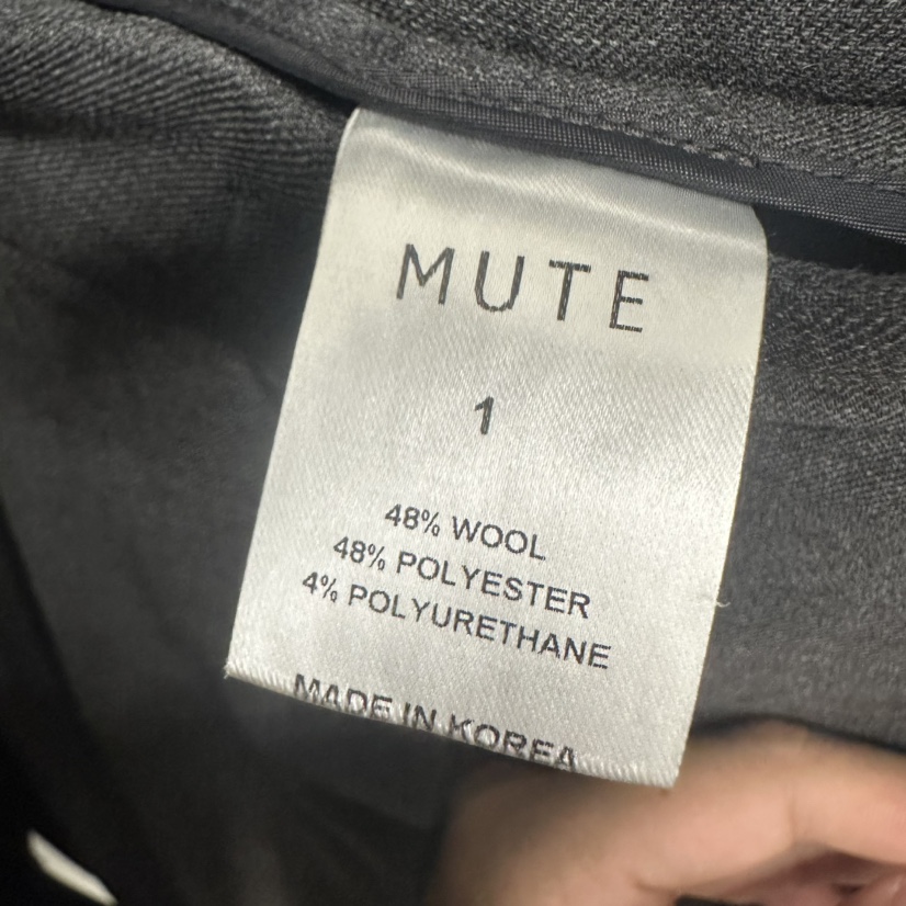 MUTE-P東大門㊣直郵女士新款人氣推薦真品熱賣職業25秋冬休閑褲MUTE休閑褲