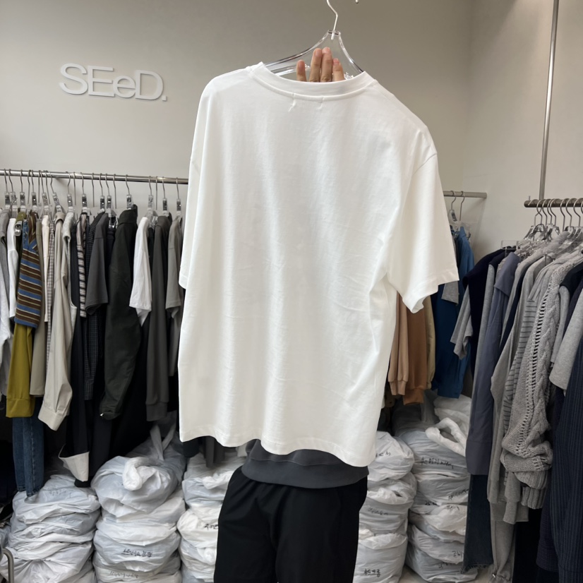 LEESEED-A韓國直郵㊣女裝新品25秋冬職業休閑真品熱賣時尚T恤SEeD/LEESEEDT恤