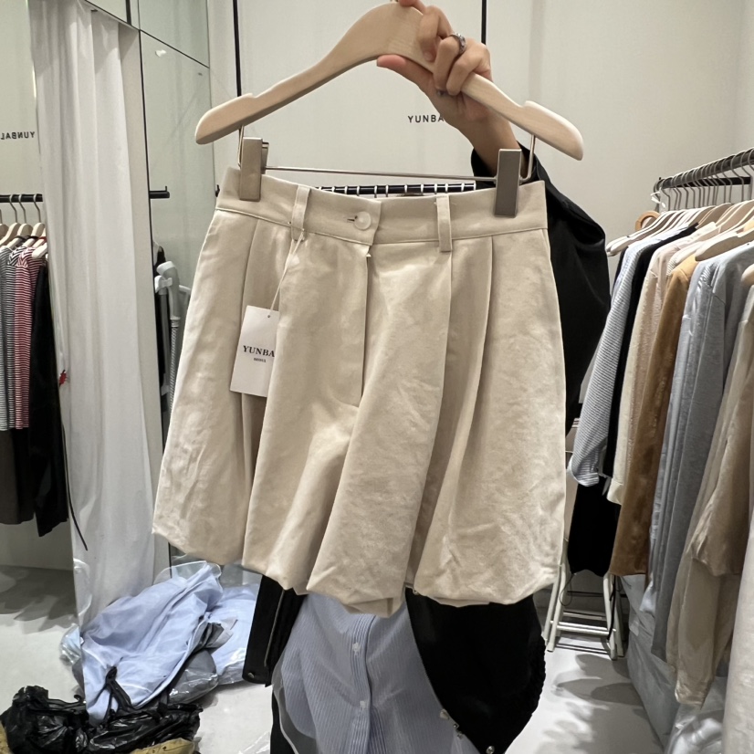 YUNBAL韓國直郵㊣女裝新品真品休閑推薦熱賣人氣職業時尚短褲YUNBAL短褲圖色1