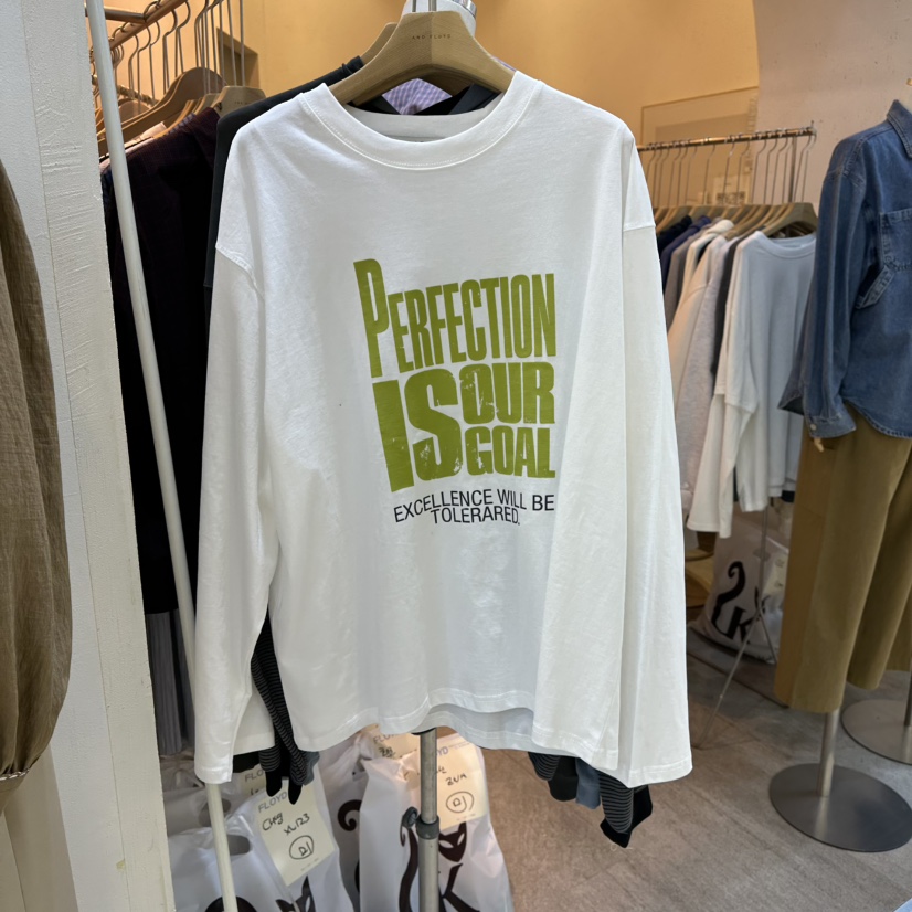 AND FLOYD韓國直郵㊣女裝新品休閑推薦真品人氣時尚長袖T恤stunning and Floyd長袖T恤圖色1