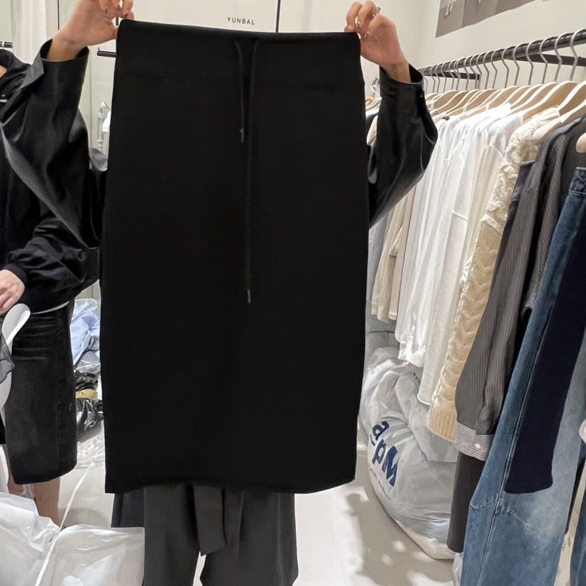YUNBAL東大門㊣實拍女裝新款真品熱賣時尚人氣半身裙中短裙YUNBAL半身裙/中短裙圖色2
