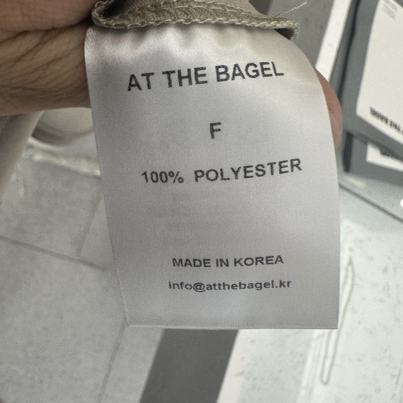 AT THE BAGEL韓國代購㊣女裝新款推薦25秋冬真品襯衫蕾絲衫AT THE BAGEL襯衫/蕾絲衫