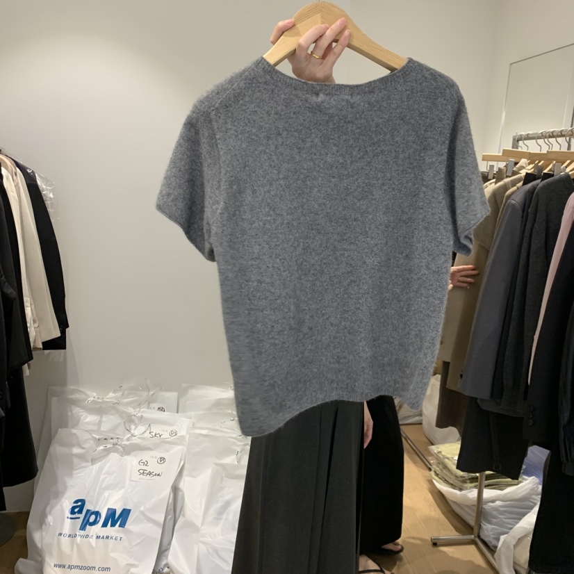 OUR-A韓國直郵㊣女士新品時尚熱賣推薦25秋冬真品休閑針織衫OUR-A針織衫