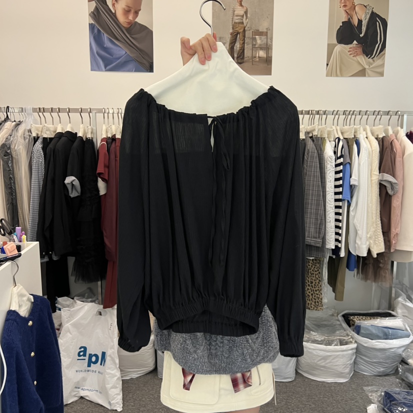 SALONDEMAG東大門㊣實拍女士新品人氣熱賣推薦時尚襯衫蕾絲衫SALONDEMAG襯衫/蕾絲衫圖色3